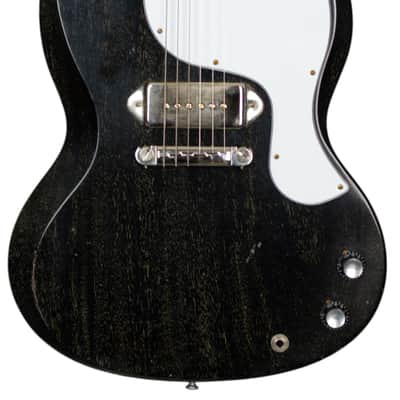 New Gibson Custom Shop '63 SG Junior Murphy Lab Aged Silver Fox w/Lightning Bar Tailpiece #501213 image 3