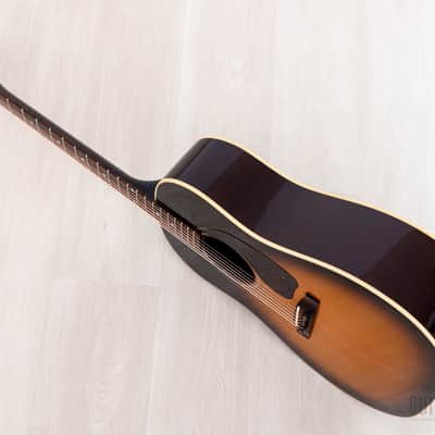 1995 Gibson J-45 Banner Logo Vintage Spec Dreadnought Acoustic Guitar Sunburst, Near-Mint w/ Case, Yamano image 14