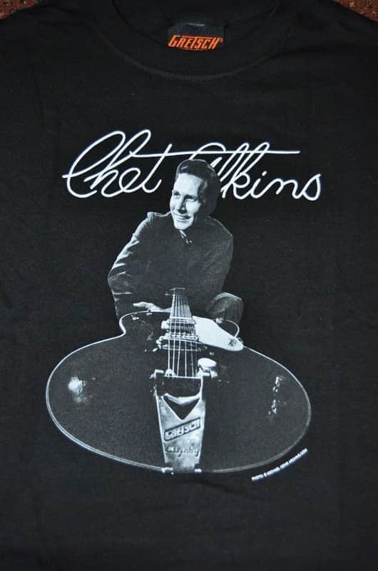 Gretsch Chet Atkins Tee Shirt Black Small image 1