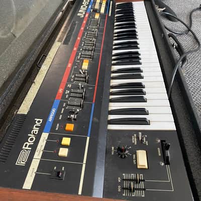 Roland Juno-60 61-Key Polyphonic Synthesizer 1982 - 1984 - Black image 2