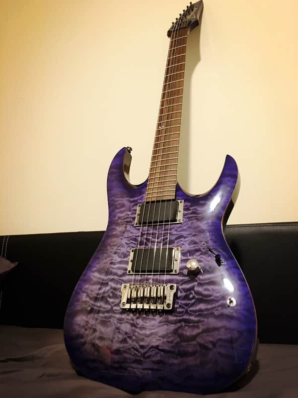 Ibanez RGA72QM 2011 TLB Transparent Lavender Burst | Reverb Canada
