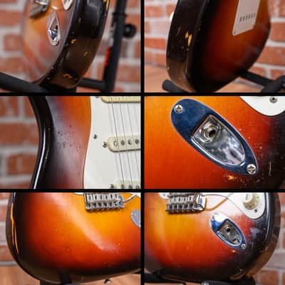 Fender Pre-CBS Stratocaster 3-Tone Sunburst 1959 w/OHSC image 18