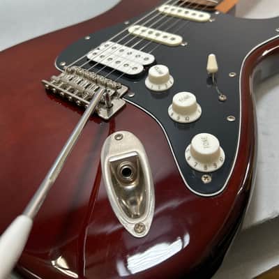 Squier Classic Vibe '70s Stratocaster HSS Electric Guitar - Walnut image 5