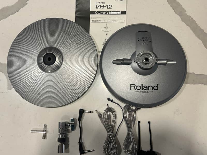 Roland VH-12 hi hat system complete - Metallic image 1
