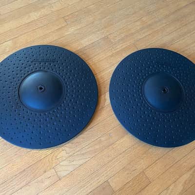 TWO PACK Alesis Strike Pro 14" Dual Trigger Crash Cymbal Electronic Pads image 1