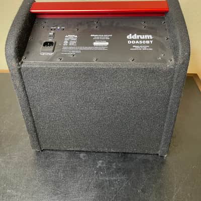 ddrum DDA50 BT 50-Watt 1x10" Bluetooth Electronic Percussion Amp 2010s - Black / Red image 5