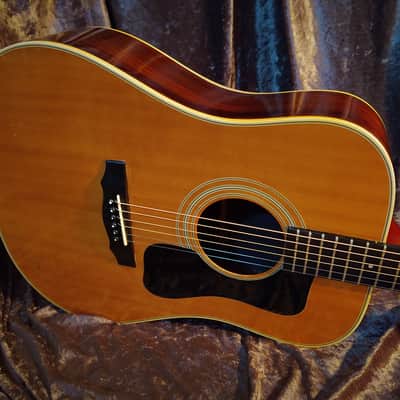 Guild D-50 Dreadnought Acoustic 1974 One Owner! Highly Figured Rosewood Back image 1