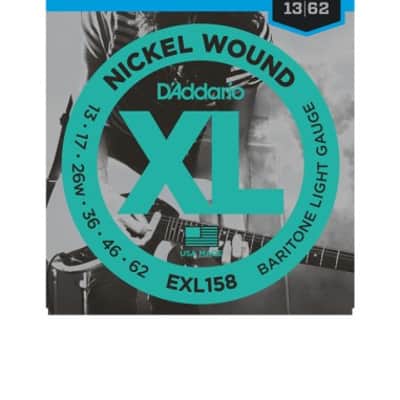 D'Addario EXL158 13-52 Chitarra Elettrica o Baritona image 2
