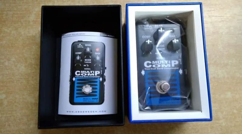 EBS MultiComp Bass Compressor Pedal w/ Original box & paperwork image 1