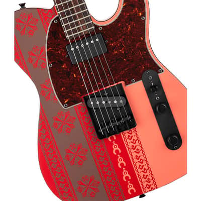Fender Monster Hunter Rathalos Telecaster Electric Guitar Regular Rathalos Red image 6