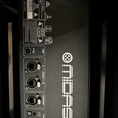 Midas M32R LIVE Digital Mixing Console 2018 - Present - Black image 2