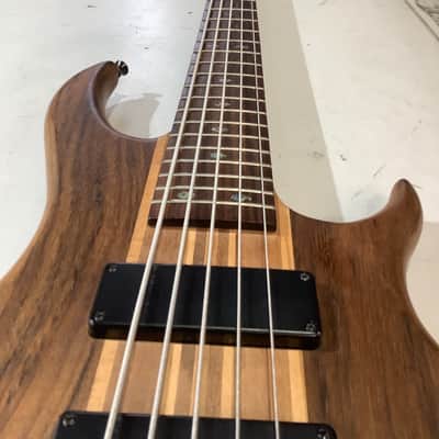 Aria Pro II SB-405/5 String Neck Thru body Bass guitar image 6