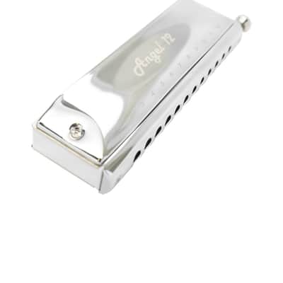 Harmo Angel 12 - Chromatic Harmonica Keys Bb image 7