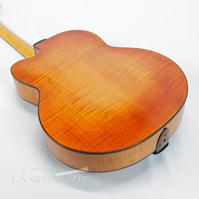 Gary Zimnicki Solo Handmade Hand Carved Archtop #114 @ LA Guitar Sales image 4