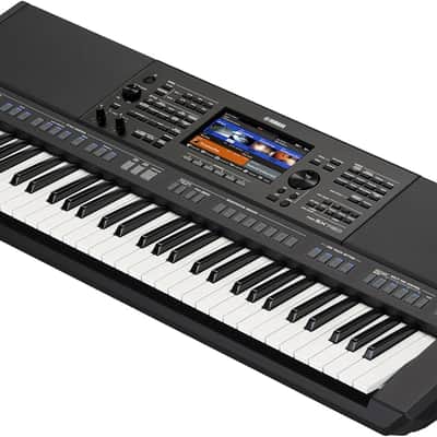 YAMAHA PSR-SX720 Arranger Workstation Keyboard, 61-Keys - Black image 2