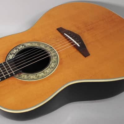 1968 Ovation Deluxe Balladeer Shiny Bowl Back Acoustic-Electric Guitar w/OHSC image 8