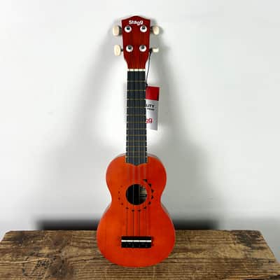 Stagg US10 Tattoo Ukulele - Natural - Mint In Box image 2