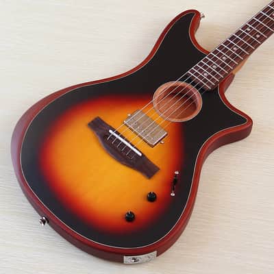 Custom Acoustic Electric Guitar, Sapele Body, Roasted Maple Wood Neck