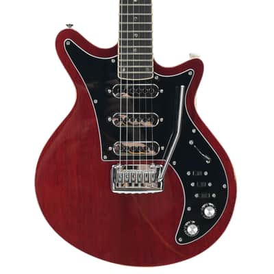Harley Benton BM-75 Trans Red Deluxe Series image 2