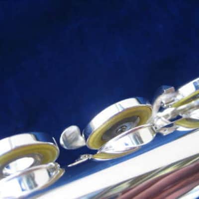 Mint Open Box Pearl PF-665RBE Open-Hole Flute, Silver Head; with Case image 8