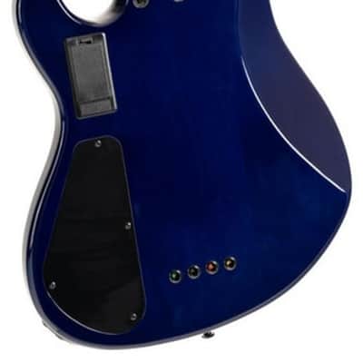 Cort GB-Fusion 4, Blue Burst, 4-String Bass image 13