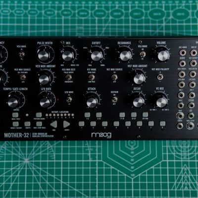 Moog Mother-32 Tabletop / Eurorack Semi-Modular Synthesizer 2015 - Present - Black image 2