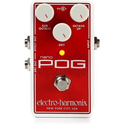 Electro-Harmonix EHX Nano POG Polyphonic Octave Generator Effects Pedal image 1