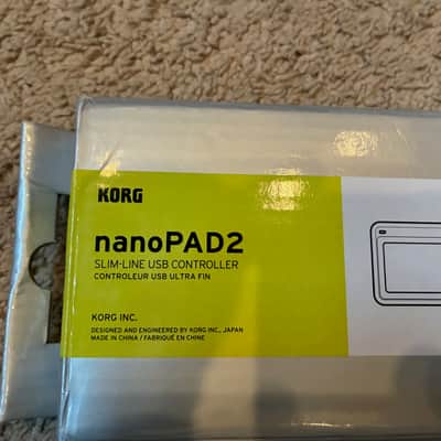 Korg nanoPAD2 Slimline USB MIDI Drum Pad Controller 2011 - Present - Black - NEW IN BOX image 3