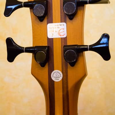 EPIPHONE ZENITH FRETLESS BASS, RARE AND BEAUTIFUL! semi-acoustic image 8