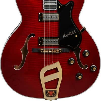 Hagstrom '67 Viking II - Wild Cherry Transparent image 1