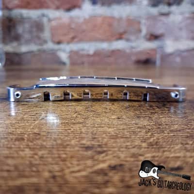 Gibson Custom Shop Wraparound Lightning Bolt Tailpiece (2020s - Nickel) image 3