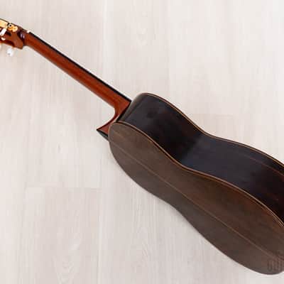 1974 Toshihiko Nakade Model 1500S Vintage Classical Guitar, Spruce + Brazilian Rosewood w/ Case image 15