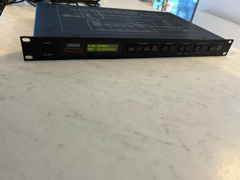 Yamaha TX81Z Rackmount FM Tone Generator 1987 - 1988 | Reverb