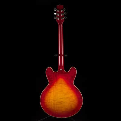 Heritage Custom Core Collection H-535 Dark Cherry Sunburst with Case - Serial # HC1231030 image 15
