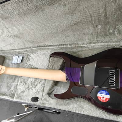 ESP LTD SH-7 Evertune Brian (Head) Welch Signature See Thru Purple image 11