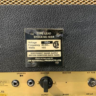 Marshall JMP MK11 50 WATT image 18