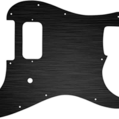 WD Custom Pickguard For Fender Tom Delonge Stratocaster #27 Simulated Black Anodized