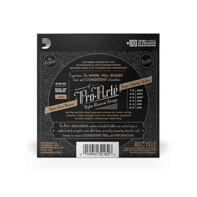 DAddario EJ43 3D Classical Guitar 3Pack image 2