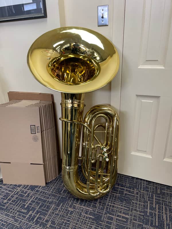King 2340 Recording Bell Tuba - Lacquer image 1