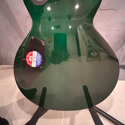 ESP LTD EC-1000 Deluxe – See Thru Green Flame Maple – Made in Korea - 2017 image 15