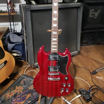 Epiphone G-400 2009 Cherry image 2