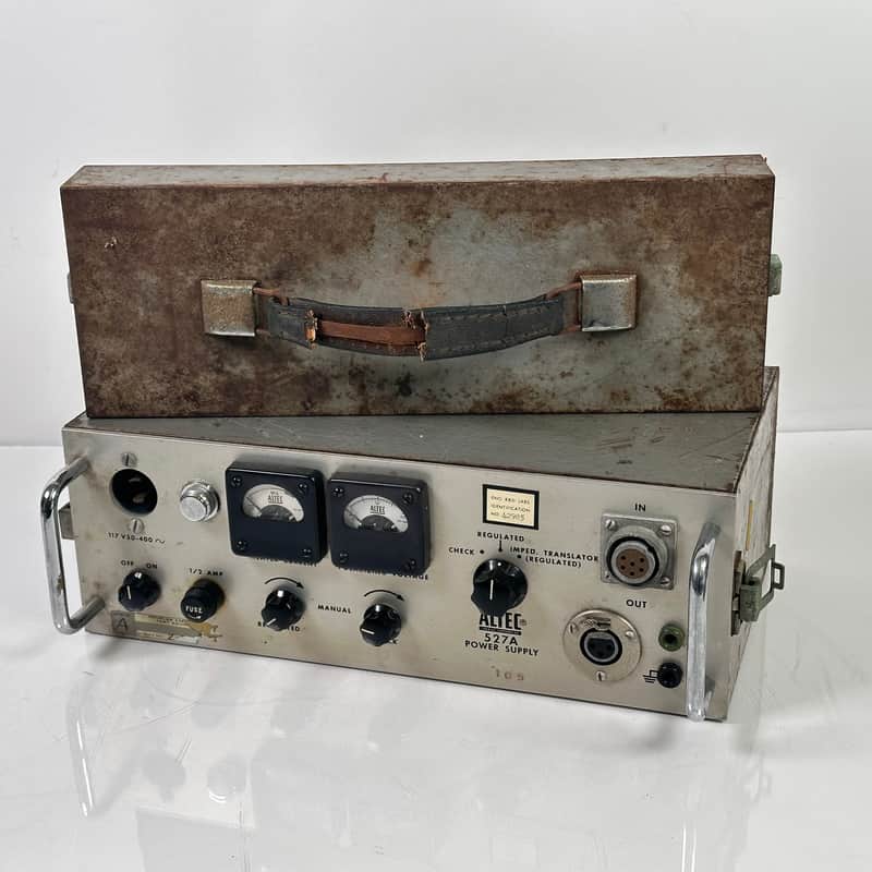 Altec 527A Power Supply For M20 Tube Mic Microphone System M-20 Lipstick image 1