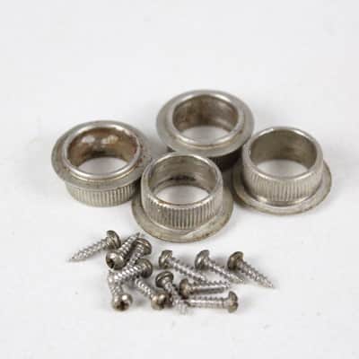 1968-1972 Vintage Fender Jazz/Telecaster/Precision Bass PBass ~NICKEL TUNERS~ Set of 3 1969,1970,1971 image 7