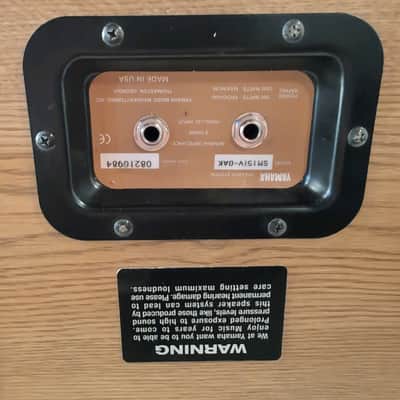 Yamaha SM15IV Oak Passive 1000W Speaker Wedge image 5