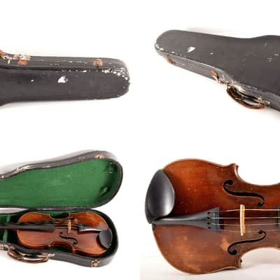 Rare Old/Vintage/Antique German Made 3/4 Violin Fiddle+Original Hard Case~YOUTUBE Video~Top Discount image 11