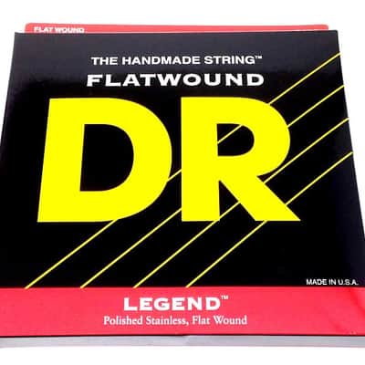 DR Bass Strings Flat Wound Stainless Steel 45-105 Short Scale