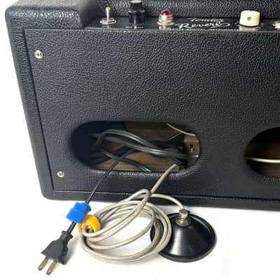 Fender 6G15 Reverb Unit Clean w/ Original Footswitch and Cover 1966 image 8