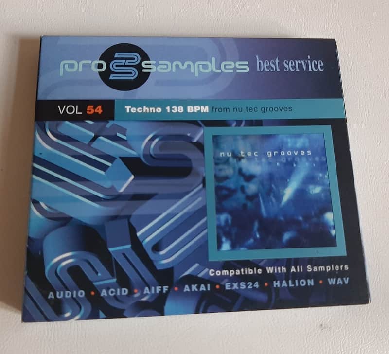 Best Service - ProSamples Vol. 54 - Nu Tec Grooves - Sampling CD image 1