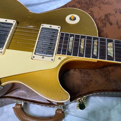 NEW! Gibson Custom 1957 Les Paul Standard - Mustard Gold, Ultra Heavy Aged - Limited Edition 2026 Custom Collection - 8.65lbs - IN-STOCK! - Authorized Dealer - G07558 image 3