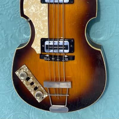 Hofner 500/1 Violin Bass '72/73 - Sunburst LEFTY image 1